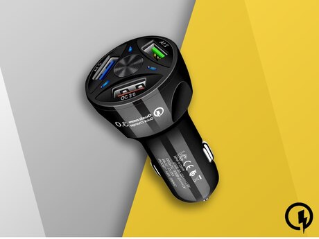 "QC3.0" sürətli doldurma avtomobil şarj cihazı "QC3.0" sürətli doldurma avtomobil şarj cihazı