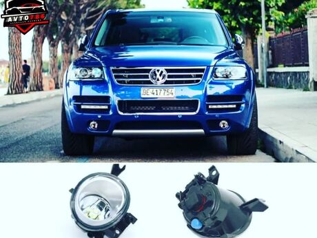 "Volkswagen Touareg" duman faraları