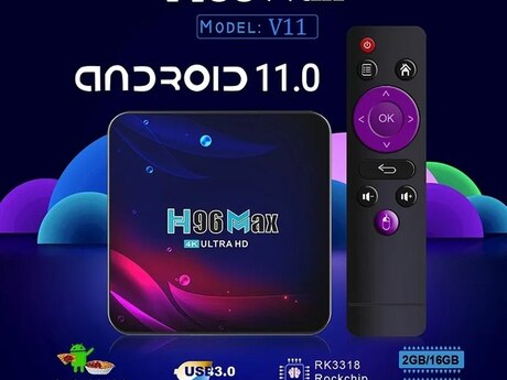 TV Box "H96MAX Ultra android 11 4ram 32GB"