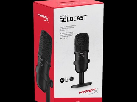 Mikrofon "HyperX SoloCast Gaming Microphone (HMIS1X-XX-BK/G)"