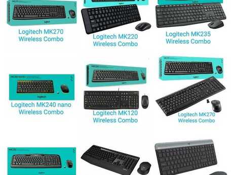 Wireless bluetooth klaviatura siçan dəsti "Logitech"