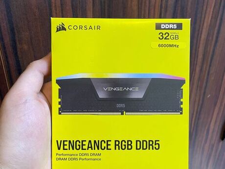 RAM "Corsair Vengeance DDR5 32GB RGB 6000Mhz 2x16"