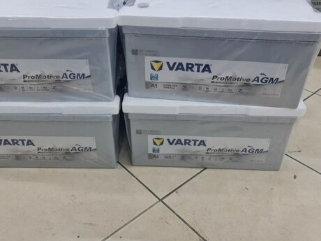 "Varta 12 volt 210 ah" akkumulyator