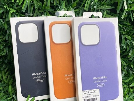 "Apple iPhone 13 Pro" dəri arxalıqları "Magsafe"