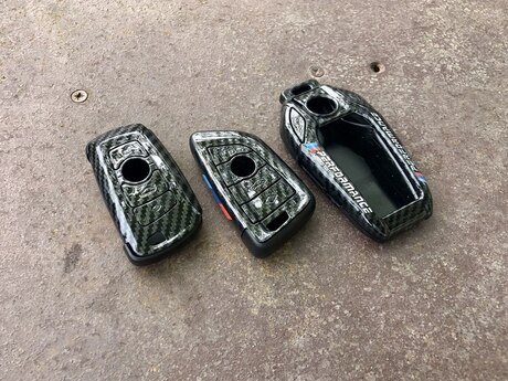 "BMW F/G" seriya açarının karbon üzlükləri