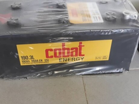 "Cobat 190 ah" akkumulyator