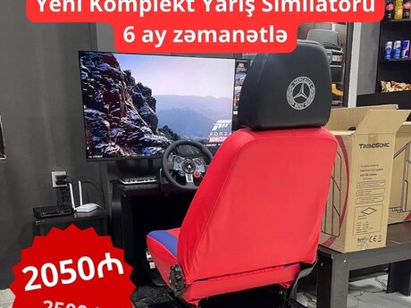 Yarış və oyun simulyatoru "Racing Club Logitech Rul Forza Horizon" Yarış və oyun simulyatoru "Racing Club Logitech Rul Forza Horizon"