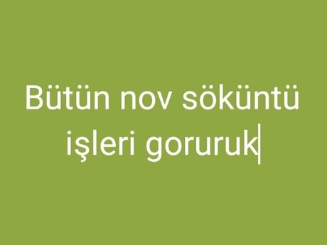 Söküntü işləri