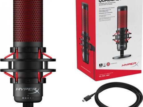 Gaming microphone "HyperX QuadCast (HX-MICQC-BK)"