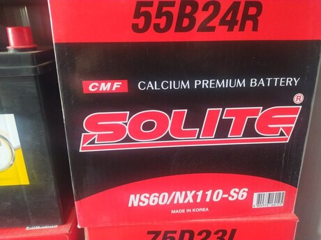 "Solite 12 volt CMF ns 60" akkumulyator "Solite 12 volt CMF ns 60" akkumulyator