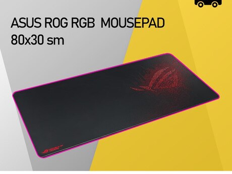 Mousepad "Asus Rog RGB 80x30 sm gaming"