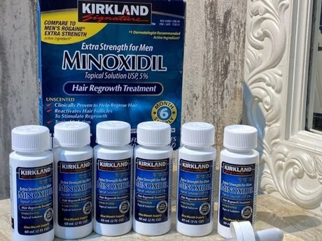 "Minoxidil Kirkland" saç və saqqal çıxarıcı