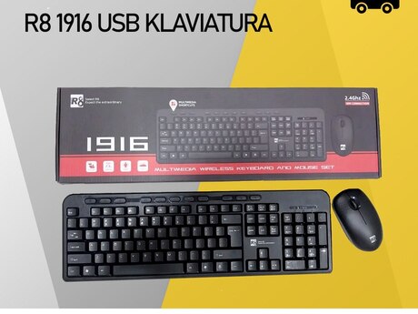 Bluetooth klaviatura və siçan dəsti "R8 1916"