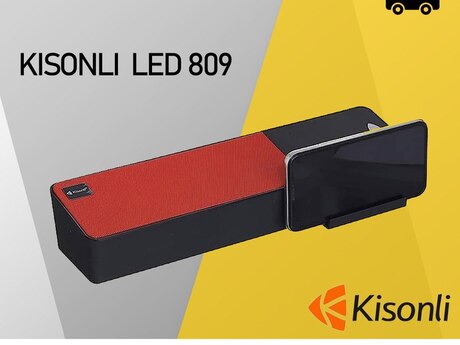 Saatlı Dinamik Bluetooth "Kisonli LED 809" Saatlı Dinamik Bluetooth "Kisonli LED 809"