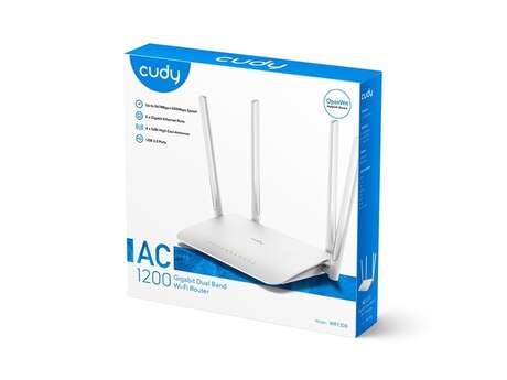 Router "Cudy WR1300 AC1200 Gigabit Wi-Fi Mesh"