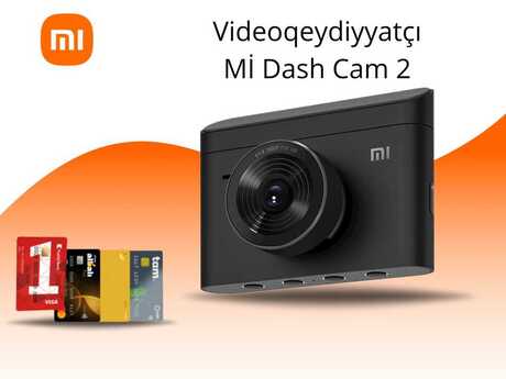Videoqeydiyyatçı "Mi Dash cam 2" Videoqeydiyyatçı "Mi Dash cam 2"