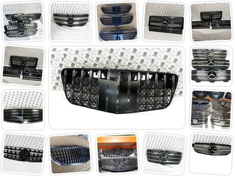 "Mercedes" radiator barmaqlığı