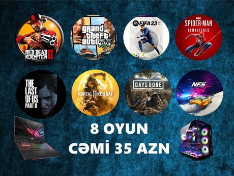 PC və noutbuklara oyunların yazılması PC və noutbuklara oyunların yazılması