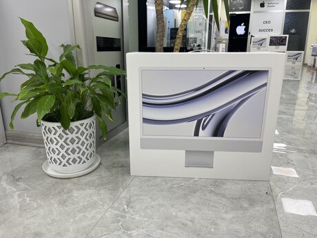 Apple iMac 24 M3 8/256GB Silver Ru