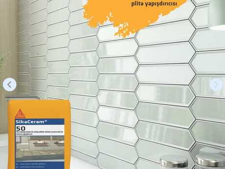 "Sika 50" kafel metlax yapışdırıcısı