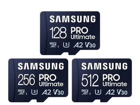 SD kart "Samsung Pro Ultimate 128GB, 256GB, 512GB" micro SD card