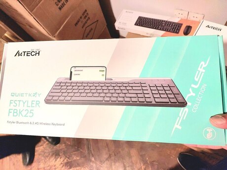 Bluetooth klaviatura "A4tech fstyler fbk25" Bluetooth klaviatura "A4tech fstyler fbk25"