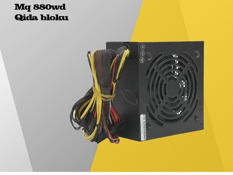 Qida bloku "Gamers MQ-880 WD 80+ Gaming"
