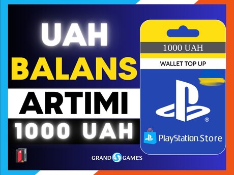 PS4/PS5 üçün "PSN Ukrayna balans artımı"