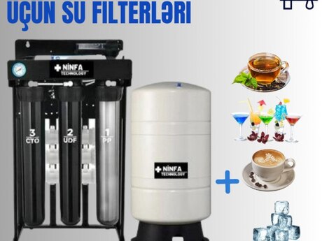 Kafe və restoran üçün su filteri