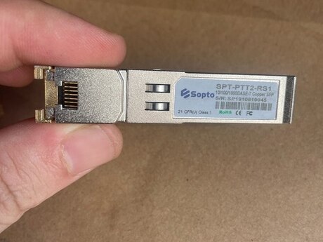 SFP modul "Sopto" (RJ 45)