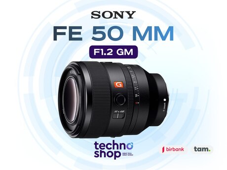 Linza "Sony FE 50 mm f/1.2 GM" Linza "Sony FE 50 mm f/1.2 GM"