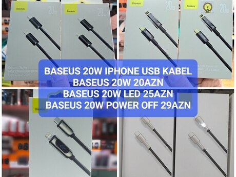 Type-C Lightning USB kabel 20w pd "Baseus"