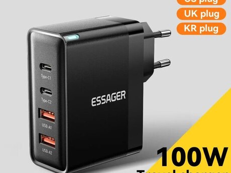 Adapter 100W USB TypeC "Essager " Adapter 100W USB TypeC "Essager "