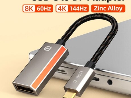 Konvertor "Display Port to TypeC 8K 60hz" Konvertor "Display Port to TypeC 8K 60hz"