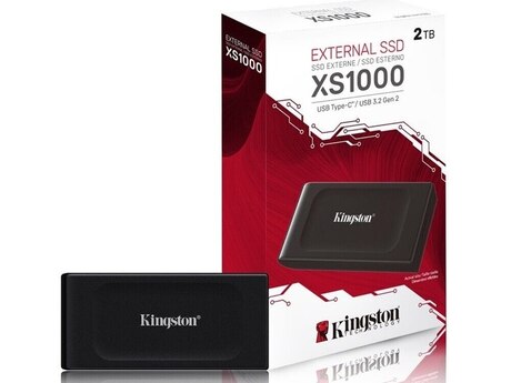 External SSD “Kingston XS1000 2 TB Portable” External SSD “Kingston XS1000 2 TB Portable”