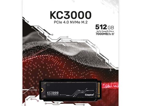 SSD “Kingston KC3000 512GB SKC3000S/512G M.2 PCI-E”