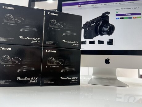 Fotoaparat "Canon PowerShot G7 X Mark III"
