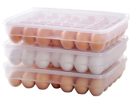 Plastik yumurta qutuları
