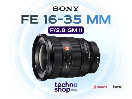 Linza "Sony FE 16-35 mm f/2.8 GM II" Linza "Sony FE 16-35 mm f/2.8 GM II"