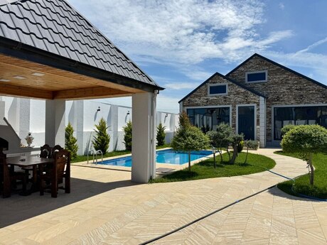 Mərdəkanda 4 otaqlı həyət evi kirayə verilir, 150 m², 1 500 AZN/ay, şəkil 2 / 12