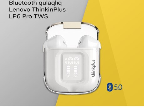 Bluetooth qulaqlıq "Lenovo ThinkPlus LP6 Pro"