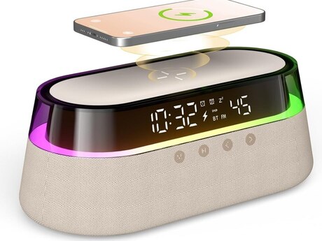 Masaüstü saat Wireless Charging