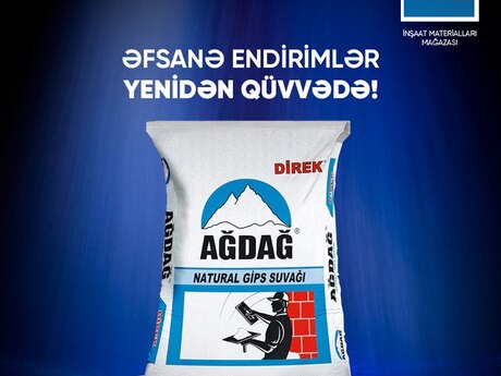 "Ağdağ" direk gips suvağı