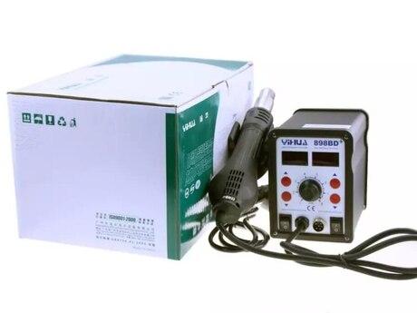 Lehim aparatı "Yihua 898D+" Lehim aparatı "Yihua 898D+"