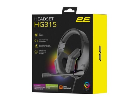 Qulaqlıq "2E Gaming HG315, 7.1 USB"