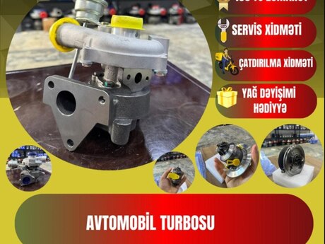 Avtomobil turbosu və kartici Avtomobil turbosu və kartici