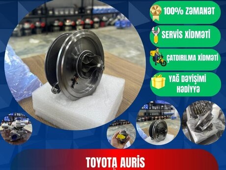 "Toyota Auris" turbosu və kartrici