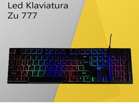 LED klaviatura "Zu 777 RGB"