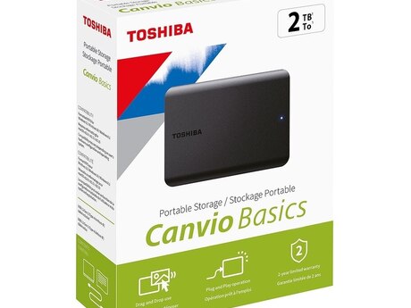 External HDD “Toshiba Canvio Basics 2TB USB” External HDD “Toshiba Canvio Basics 2TB USB”