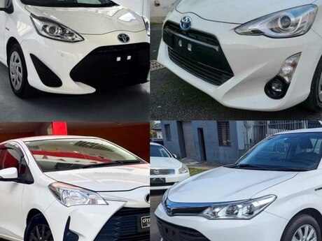 "Toyota Aqua, Toyota Corolla Fielder, Toyota Vitz" ehtiyat hissələri